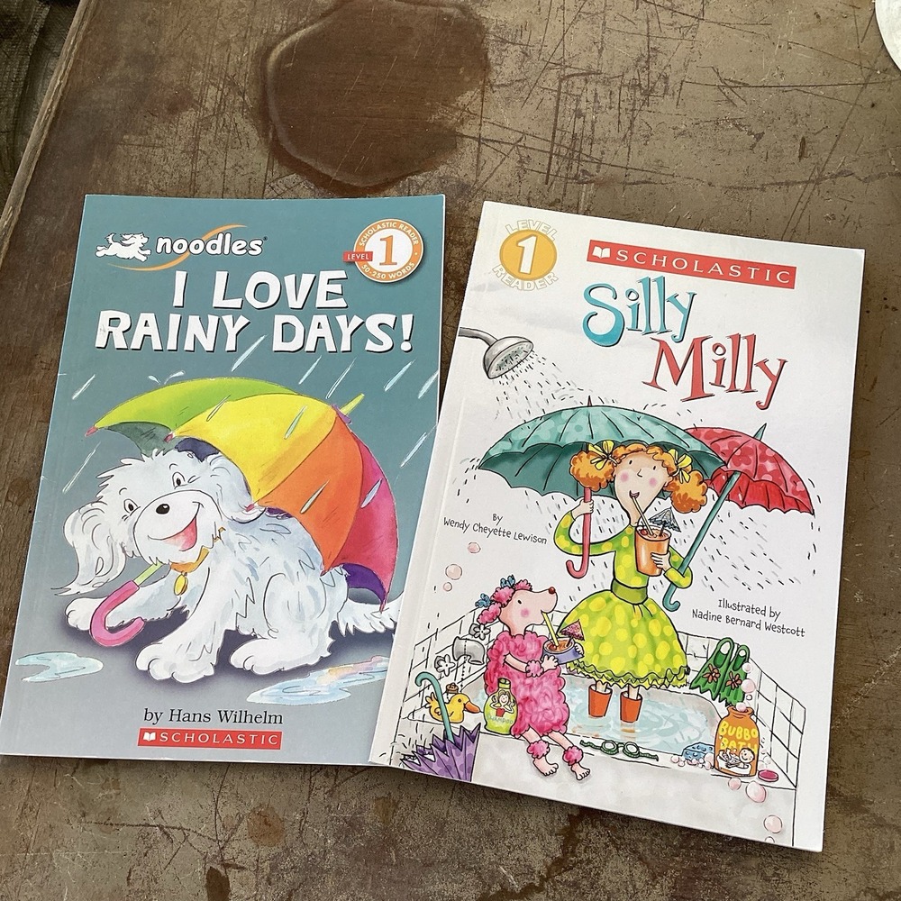 Scholastic Reader, Level 1: Noodles - I Love Rainy Days! & Silly Milly
